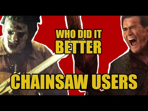Leatherface vs Ash | Who Did it Better: Chainsaw Users