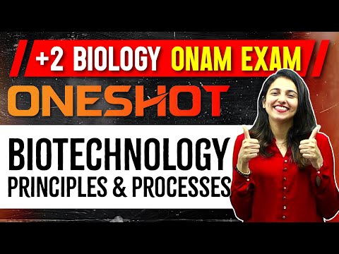 Plus Two Biology 0nam Exam | Chapter 5 | Biotechnology : Principles And Processes | Oneshot