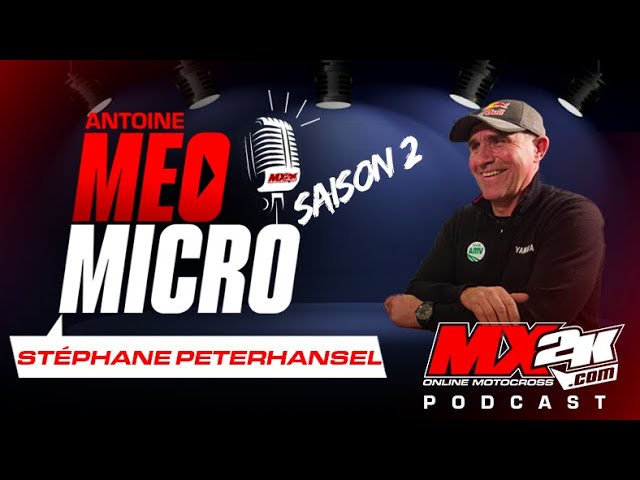 Stéphane Peterhansel  au micro d'Antoine Méo