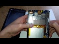Как разобрать планшет Texet X-pad QUAD 7 3G TM-7876, разборка disassembly, замена тачскрина сенсора