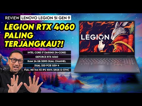 Laptop Gaming Kelas Atas yg Terjangkau & Kencang: Review Lenovo LEGION 5i 15IRX9 Gen 9