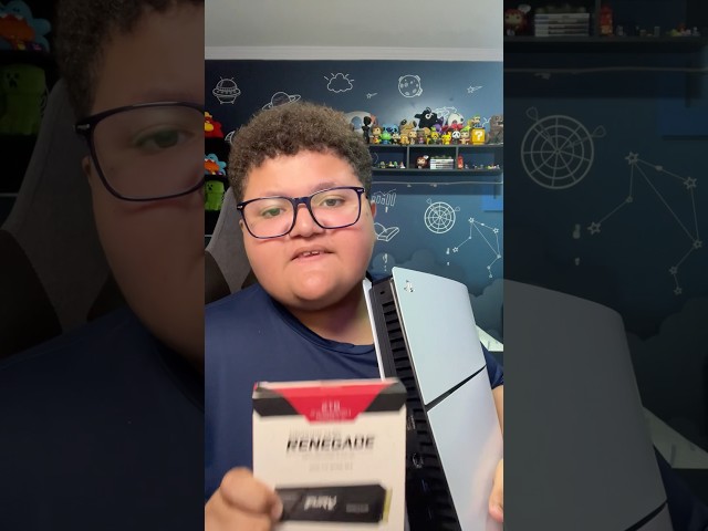 INSTALEI UM SSD NO MEU PS5! #kingstonssdnops5 #kingstonfury