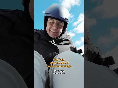 Learn The Sit-ski And Collect The Flags | The Amazing Race Canada