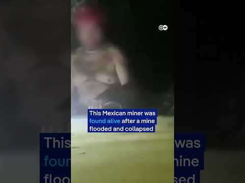 Man found alive after almost two weeks trapped in Mexican mine | DW News
