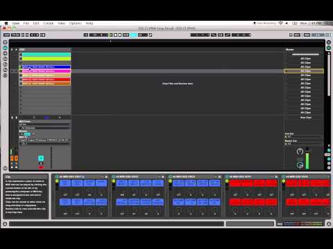 Clyphx with Ableton for the Korg DSS-1 (SYSEX editor)