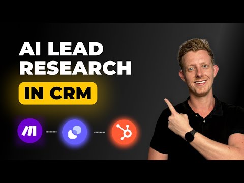 Automate Lead Research with AI & CRM in Make.com