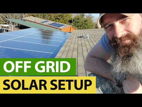 Our Off Grid Homestead Solar Energy System - SUNGOLDPOWER SP6548 Solar Inverter.44