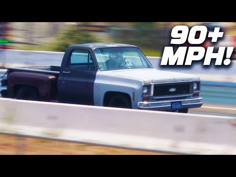 Our Weird "Muscle Truck" Gets Nitrous at the Dragstrip! | Roadkill | MotorTrend