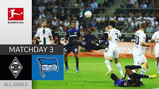 Pléa to the winning goal! | Borussia M’gladbach — Hertha Berlin 1-0 | All Goals | MD 3 – BL 22/23