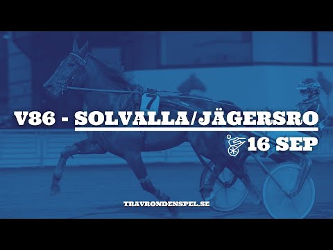 V86-tips Solvalla/Jägersro - 16 september 2020