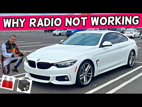 WHY RADIO DOES NOT WORK BMW F32 F33 F36 428i 430i 435i 440i 418i 420i 418d 420d 425d 430d 435d