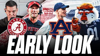 EARLY LOOK: Alabama at Auburn | Crimson Tide in a MUST-WIN Iron Bowl vs Tigers at Jordan-Hare