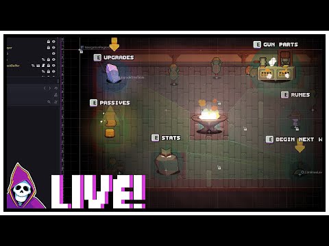 Gunforged Funforged! More Content Coming Up! - Live Godot Game Development