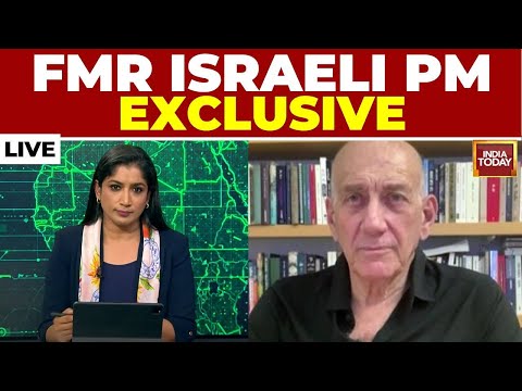 World Today Exclusive LIVE: What Next In Israel-Gaza Conflict? Fmr Israeli PM Ehud Olmert Interview
