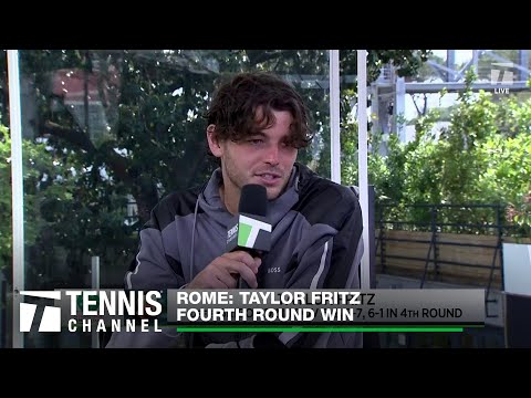 Taylor Fritz Talks About The Mental Side Of Tennis | 2024 Rome Fourth Round