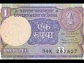 One Rupee Currency Note Turns 100