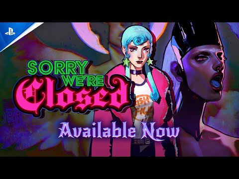 Sorry We're Closed - Release Trailer | PS5 & PS4 Games