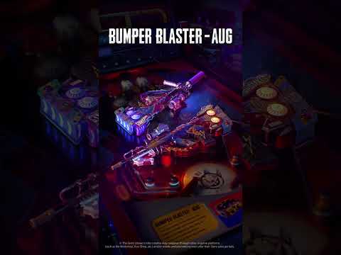 Aim, fire, and watch your enemies bounce away with the new Progressive Skin [Bumper Blaster - AUG]🕹️