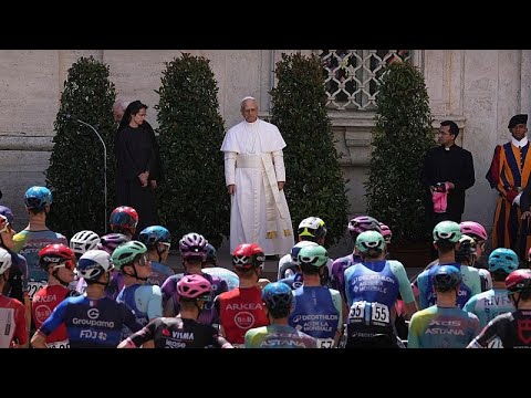 Giro d'Italia με την ευλογία του Πάπα Λέοντα