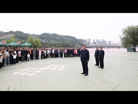 Xi Jinping inspects Lanzhou in NW China's Gansu Province