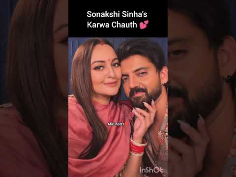#sonakshisinha #zaheeriqbal #karwachauth #celebration #festival #salmankhan #shorts #dabang #yt 💕🤗
