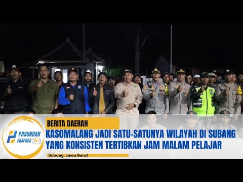 Kasomalang Jadi Satu-satunya Wilayah di Subang yang Konsisten Tertibkan Jam Malam Pelajar