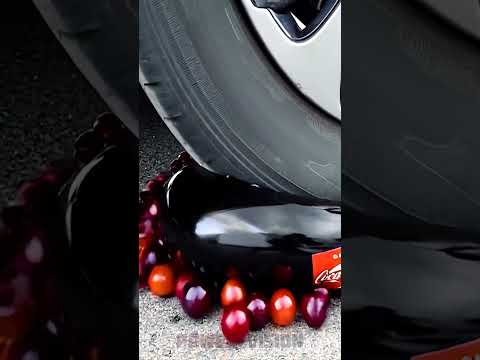 Jelly Coca Cola Ball vs Car