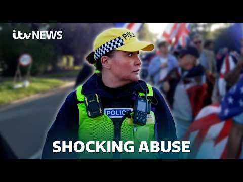 Angry clashes with police: Inside the Epping anti-migrant protests | ITV News