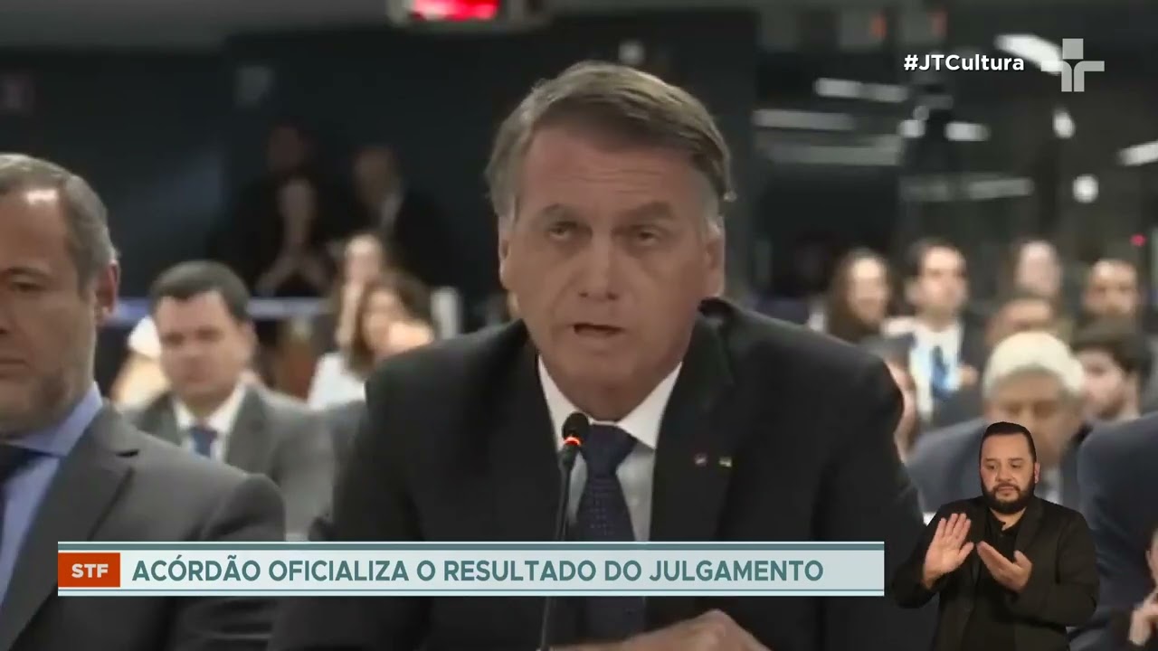 STF publica acórdão do julgamento de Bolsonaro e de outros réus condenados por tentativa de golpe