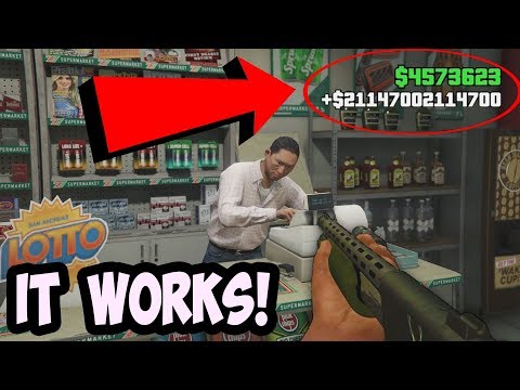 THIS IS HOW I GOT RICH FROM ROBBING A STORE! (GTA 5 Money Glitch)