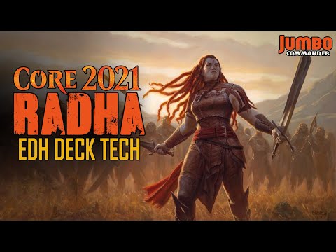 NEW Core 21 RADHA Commander Deck Tech