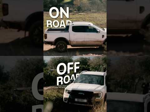 Tough terrain? That’s the Ford Ranger PHEV’s speciality #Shorts