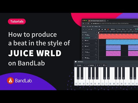 How to produce a Juice WRLD style beat in BandLab's online Mix Editor