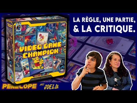 VIDEO GAME CHAMPION - La règle, la partie, la critique !