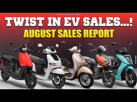 August EV Sales Report 2023 | Best Selling Electric Scooters | Electric Vehicles India