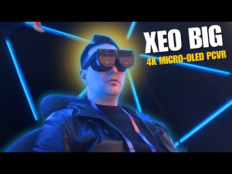 XEO BIG - A New 4k microOLED PCVR Headset With SONY Panels!