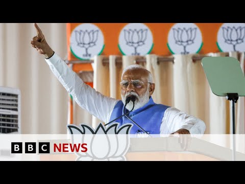 India election: Modi's hopes of landslide election win fade, early trends suggest | BBC News