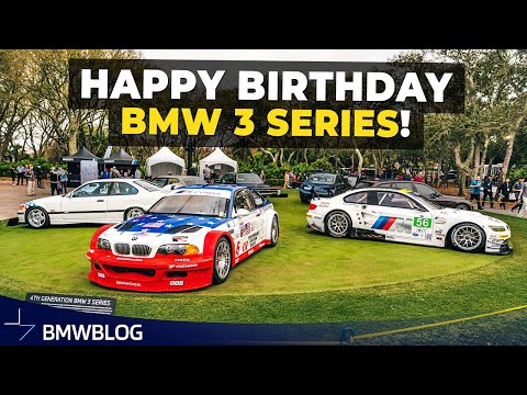 Every Generation of BMW 3 Series – From E21 to G20 | Amelia Island Concours d’Elegance 2025