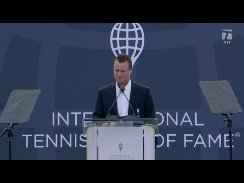 Tennis Hall of Fame: Lleyton Hewitt Speech