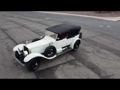 video 1925 Rolls-Royce Silver Ghost Pall Mall Phaeton