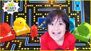 Pac Man Board Game  with Ryans World!!!