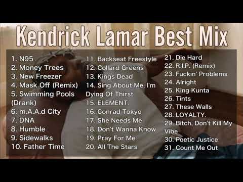 【DJ MIX】【BestMix】Kendrick Lamar  Best Mix Greatest Hits 2023 #KendrickLamar #DJMix