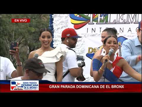 Desfile de Compatriotas llenos de orgullo en la Parada Dominicana del Bronx Grupo Telemicro