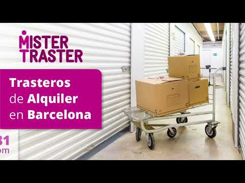 Mister Traster Barcelona Placa Espanya - Guardamobles i Trasters de Lloguer