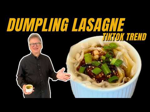 Hoe maak je Dumpling Lasagne? (TikTok trend recept)