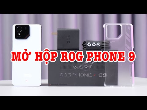 Mở hộp Asus ROG Phone 9: SIÊU PHẨM GAMING có ưu nhược điểm gì