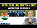 BCCI loses golden tick verification on X after PM Modi’s ‘unique’ appeal