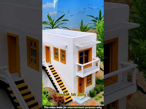अंकल ने बनाया mini शानदार घर🥵 #woodscraft