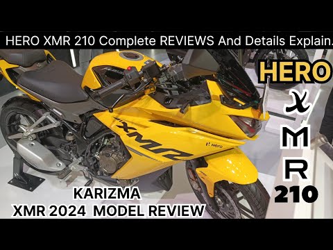 HERO KARIZMA XMR 210 CC UNVIELD BY HERO MOTOCORP  AT BHARAT MOBILITY GLOBAL EXPO | HERO  XMR #EV360