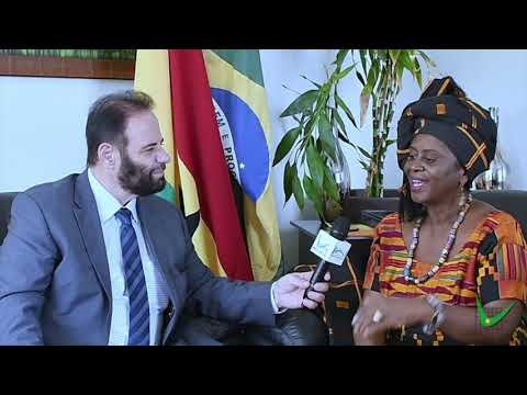 Entrevista com a Embaixadora de Gana Abena Busia | Jornalista Paulo Fayad thumbnail